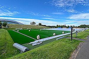 サッカー練習場