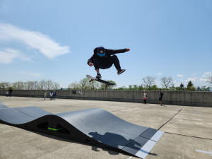 スケートボードエリア写真