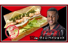 天然芝シュリンプサンド